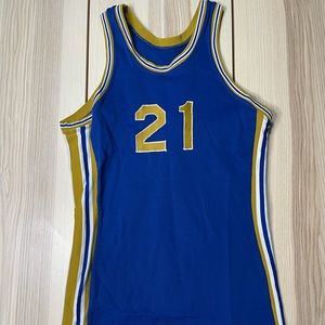 Vintage 60s Monsanto Spanjian Basketball Jersey‎